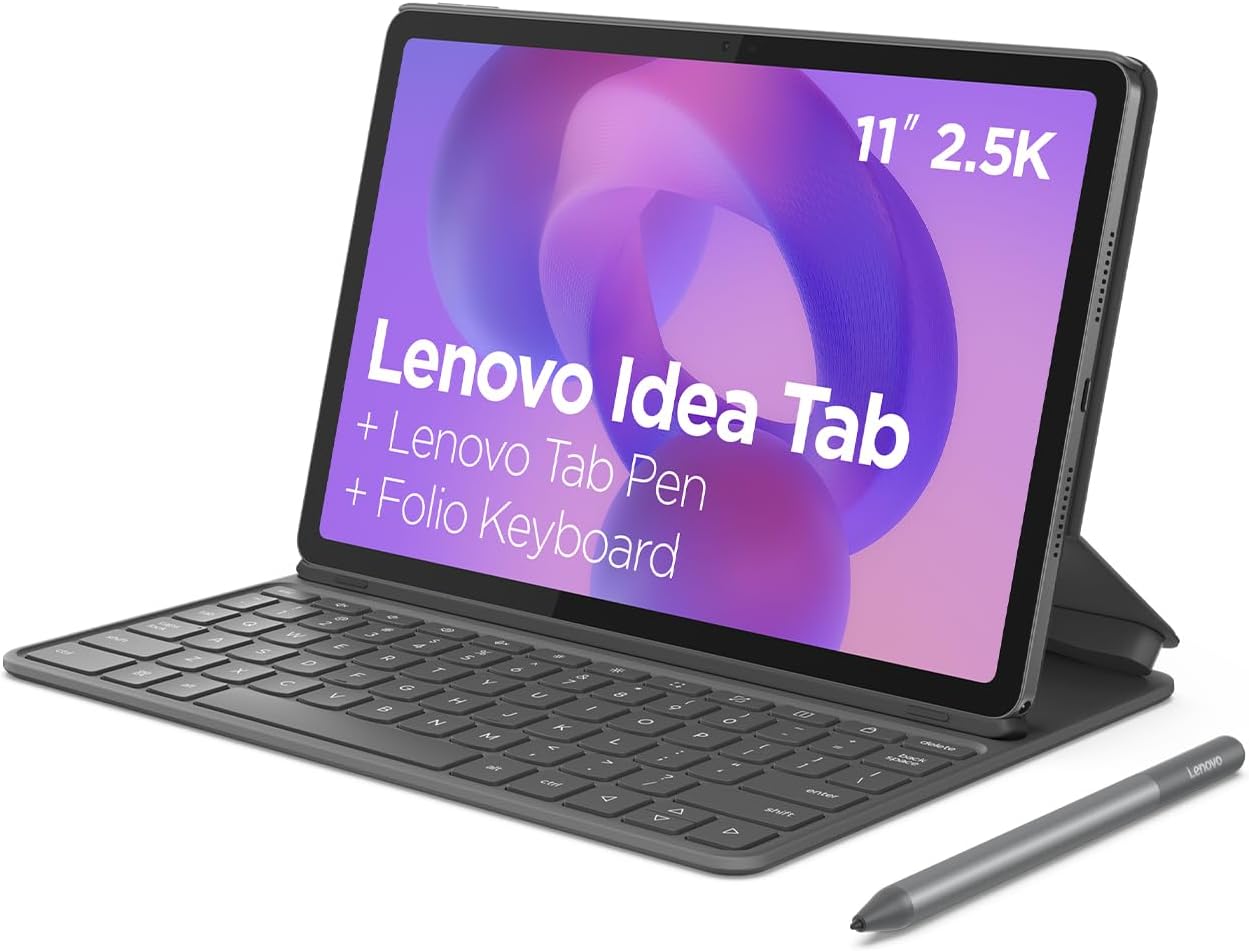 Lenovo Idea Tab 11 com caneta e capa teclado