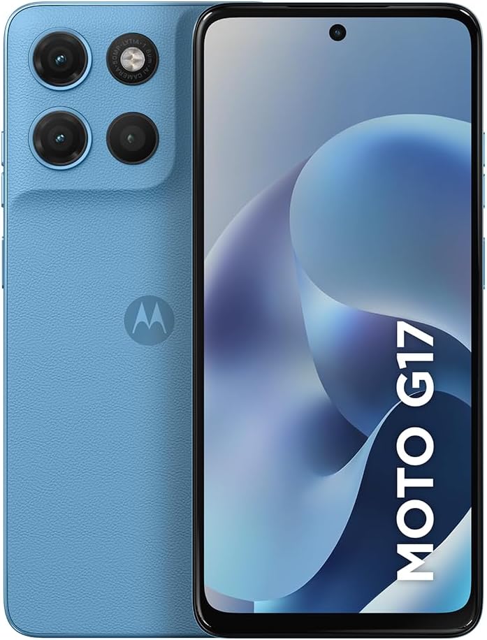 Motorola Moto G17 com 256 GB de armazenamento