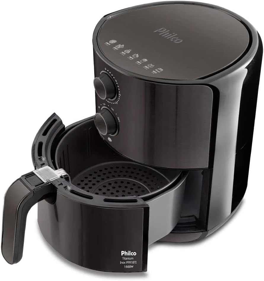 Philco Airfry Titanium Inox 4,6L PFR18TI