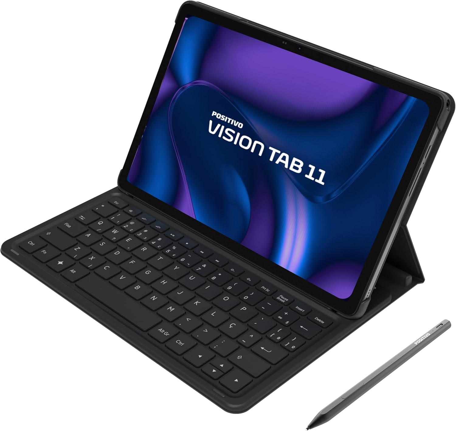 Positivo Vision TAB 11 com capa teclado e caneta