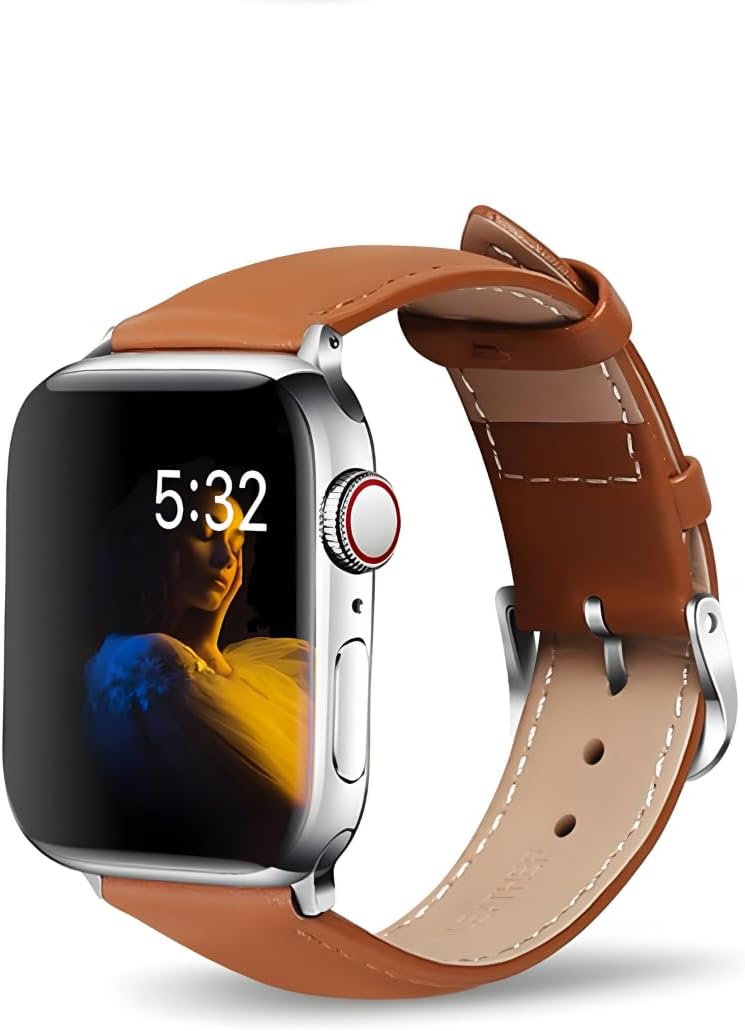 Pulseira de couro para Apple Watch