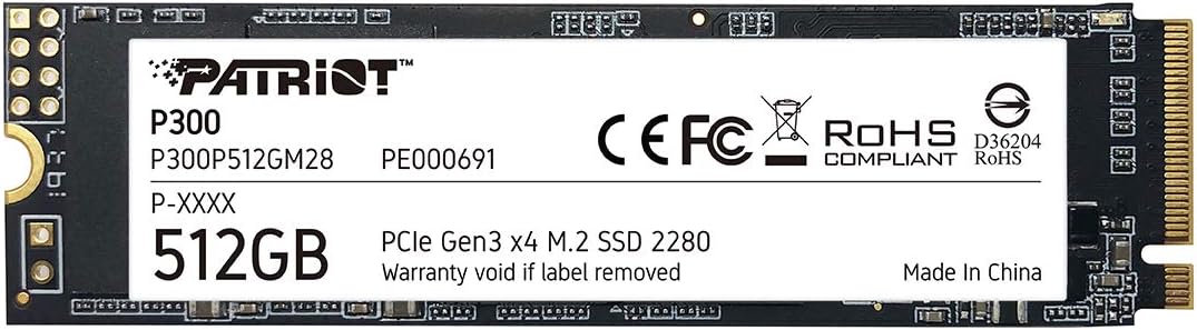 SSD Patriot P300 de 512 GB