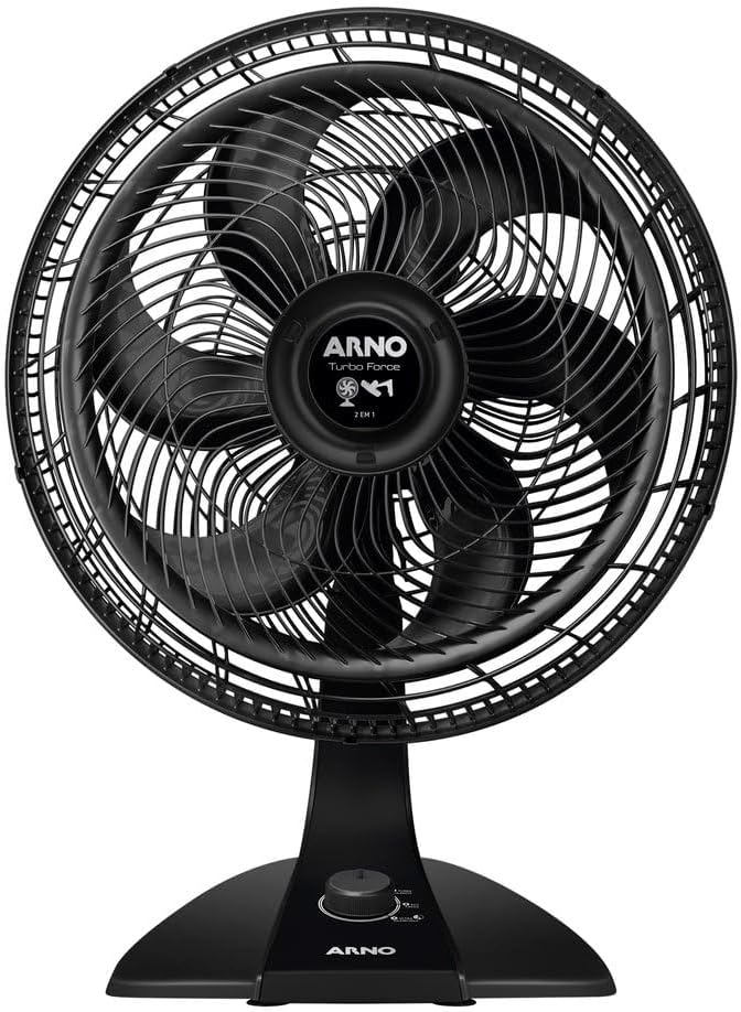Arno Turbo Force 2 em 1 mesa ou parede 40 cm