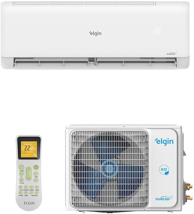 Elgin Eco II Inverter Connect 18.000 BTUs quente e frio