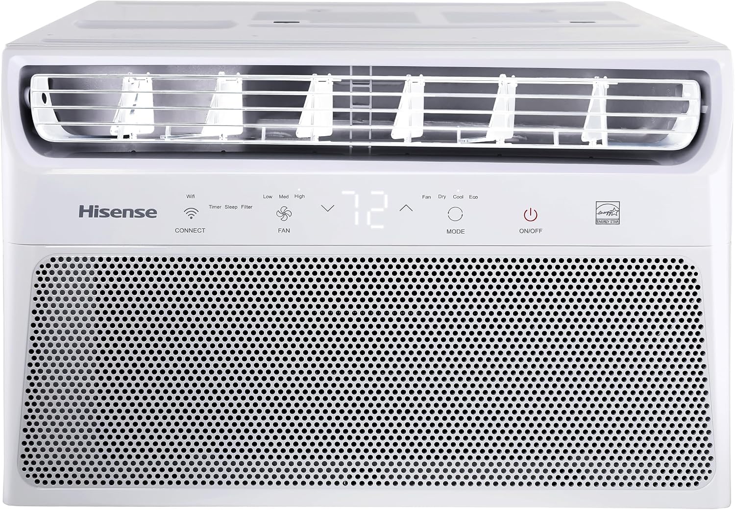 Hisense janela eletrônico Wi-Fi 7.500 BTUs