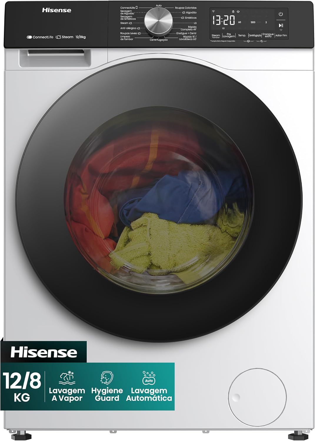 Lava e Seca Hisense 3S 12/8 kg