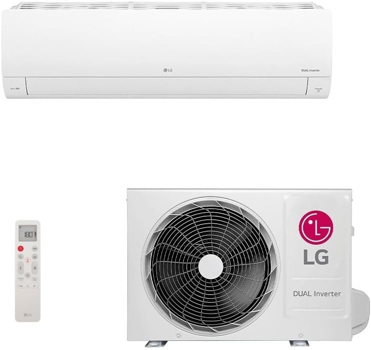 LG Dual Inverter Voice AI 9.000 BTUs quente e frio