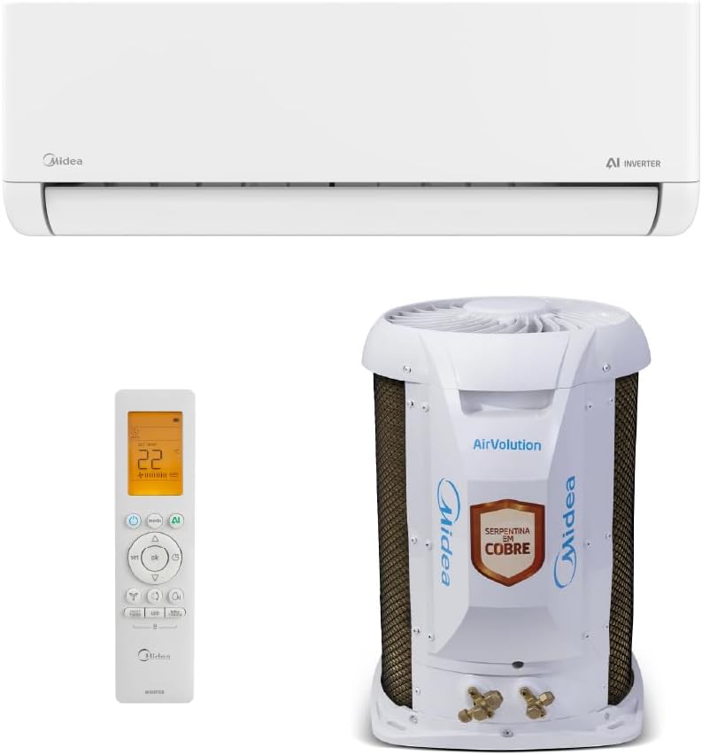 Midea AI Airvolution 12.000 BTUs frio