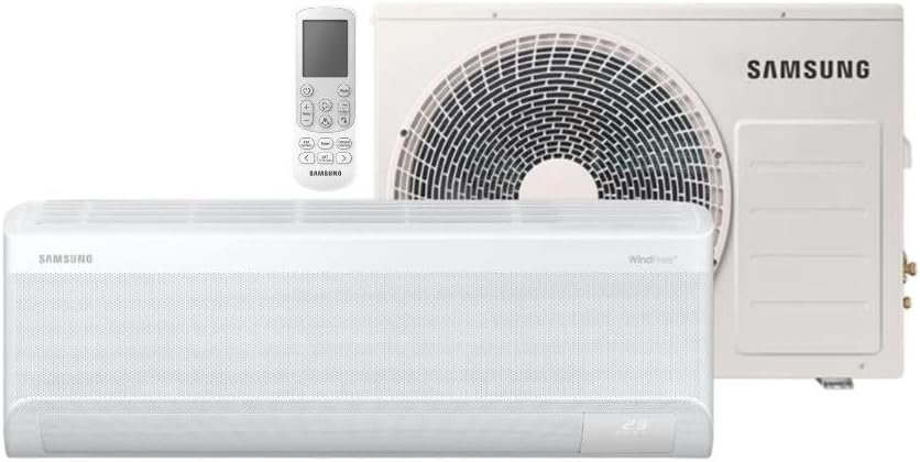 Samsung WindFree AI Pro 12.000 BTUs quente e frio