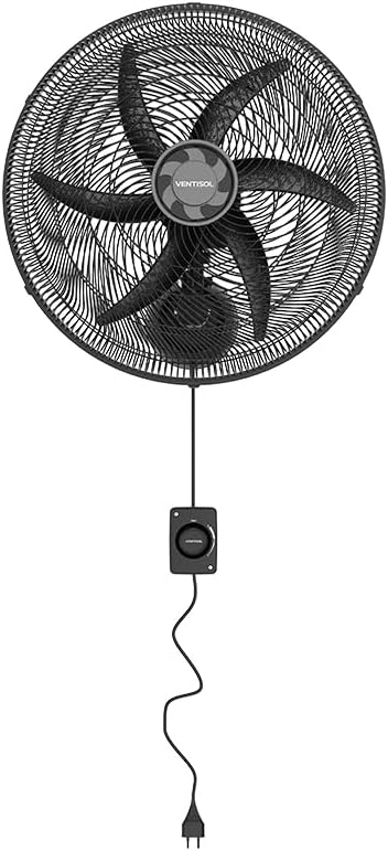 Ventisol de parede monta fácil 50 cm 6 pás