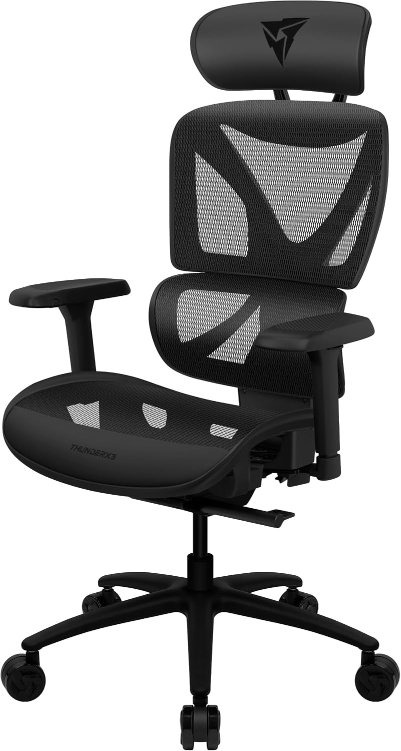 ThunderX3 XTC Mesh preta