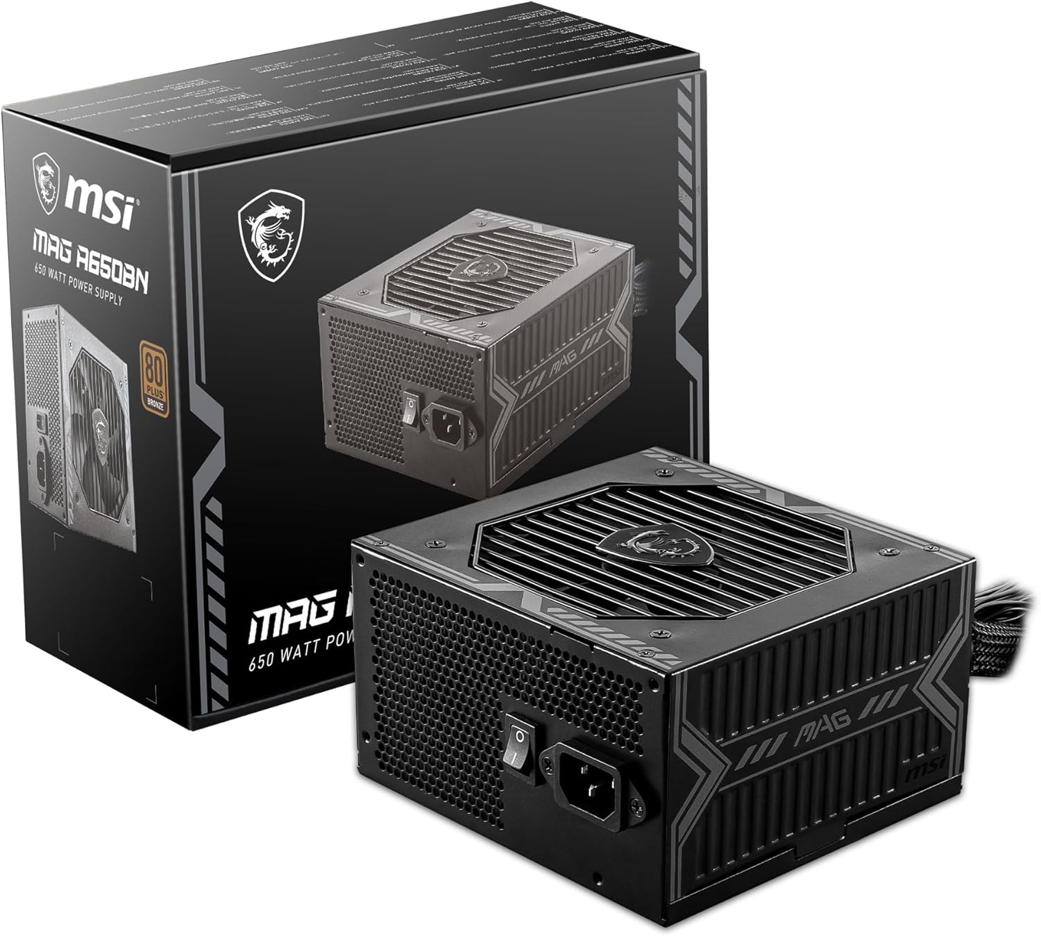 MSI MAG A650BN 650 W 80 Plus Bronze