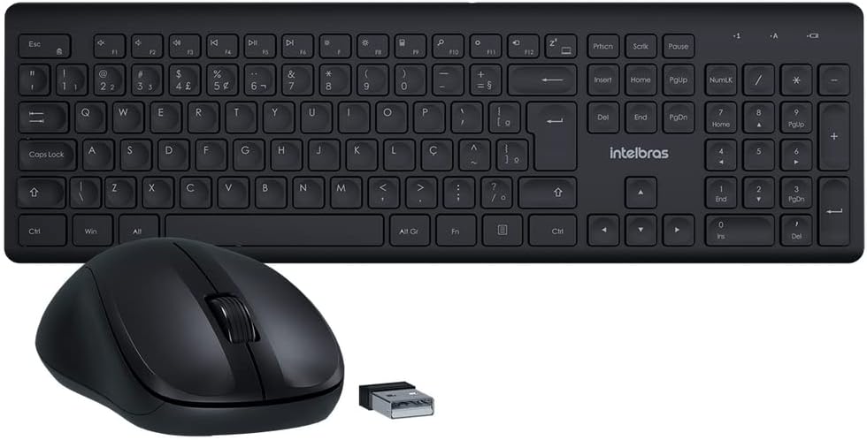 Intelbras CSI50 kit teclado e mouse sem fio