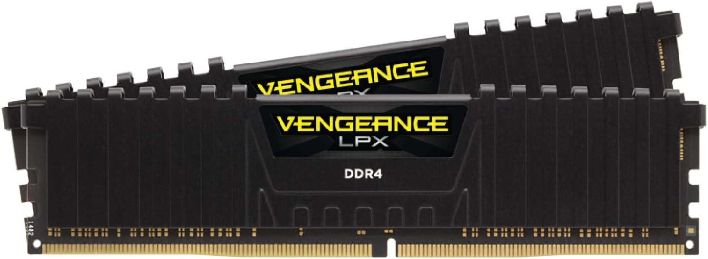 Kit de memória RAM Corsair Vengeance LPX de 16 GB (2x8) DDR4 3200