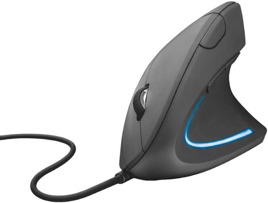 Mouse vertical Trust Verto com fio