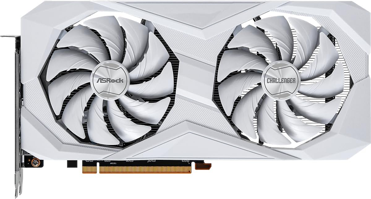 ASRock Radeon RX 6600 Challenger White 8 GB