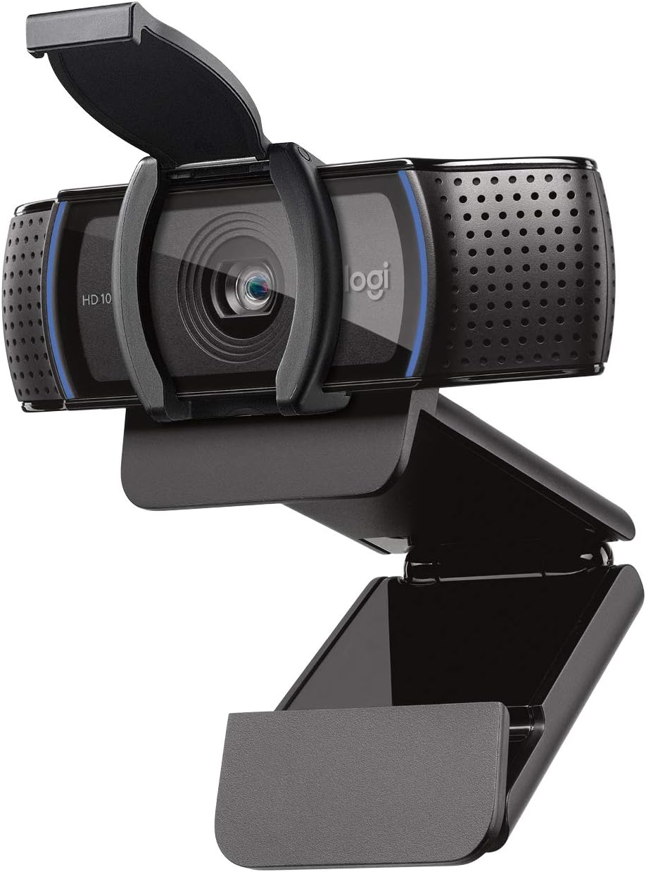 Webcam Logitech C920s Full HD, a referência de 1080p para comparar com a 4K